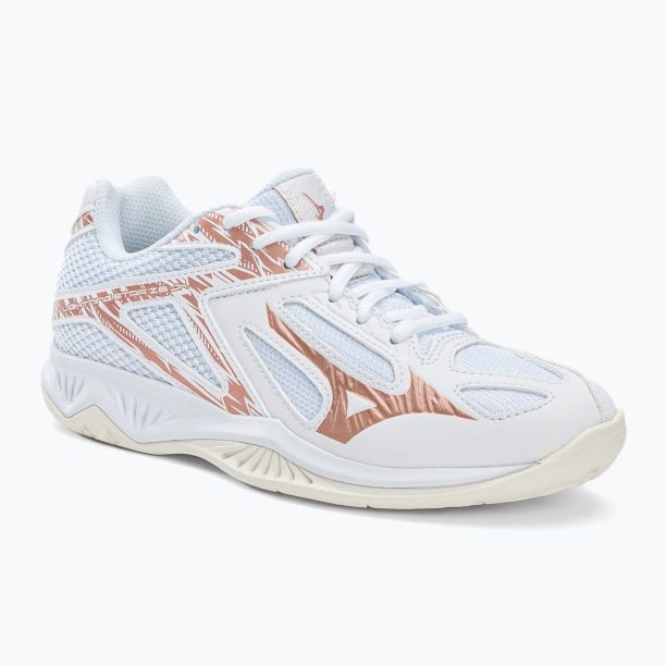 Детски обувки за волейбол Mizuno Lightning Star Z6  бели V1GD210336