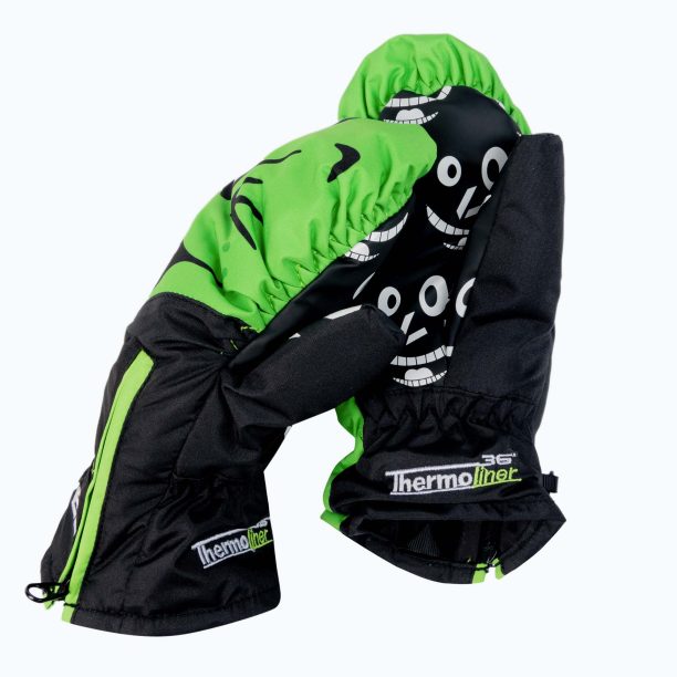 Детски ръкавици за сноуборд Level Lucky Mitt green 4146