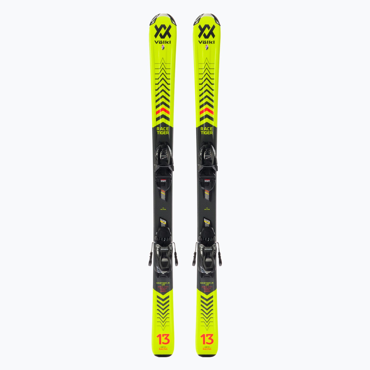 Детски ски за спускане Völkl RACETIGER Junior yellow +4.5 VMotion Jr. 120465/6162T1.VA