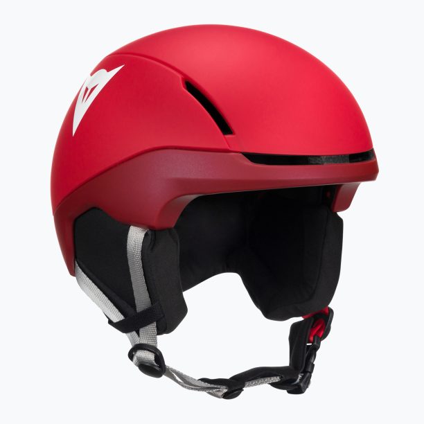 Детски ски каски Dainese Scarabeo Elemento metallic red/white logo