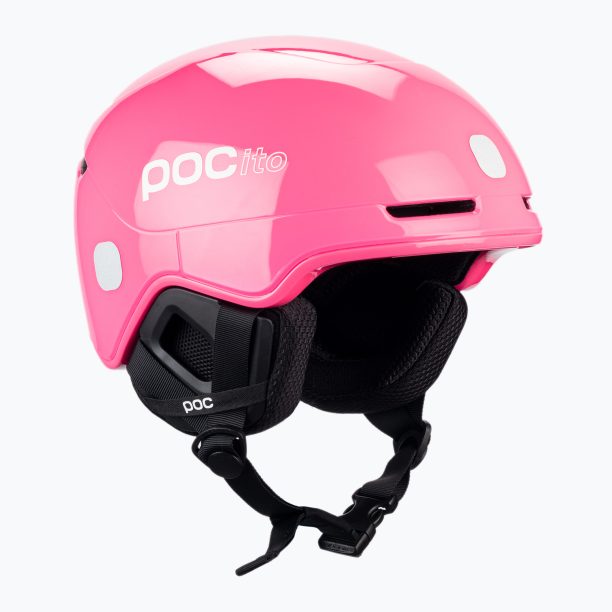 Детски ски каски POC POCito Obex MIPS fluorescent pink