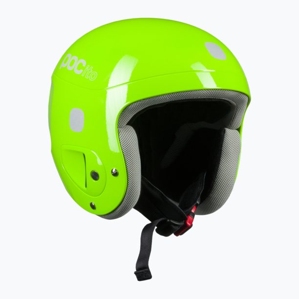 Детски ски каски POC POCito Skull fluorescent yellow/green