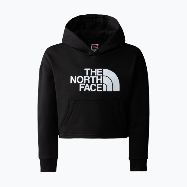 Детски суитшърт за трекинг The North Face Drew Peak Light Hoodie black NF0A82EJJK31