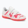 Детски футболни обувки PUMA Future Play IT V Jr puma white/fire orchid