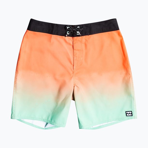 Детски шорти за плуване Billabong All Day Fade OG orange