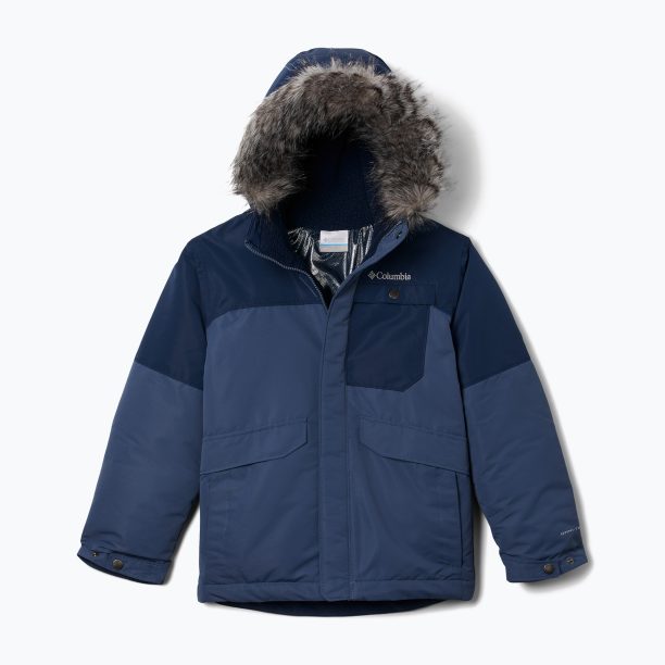 Детско пухено яке Columbia Nordic Strider dark mountain/collegiate navy