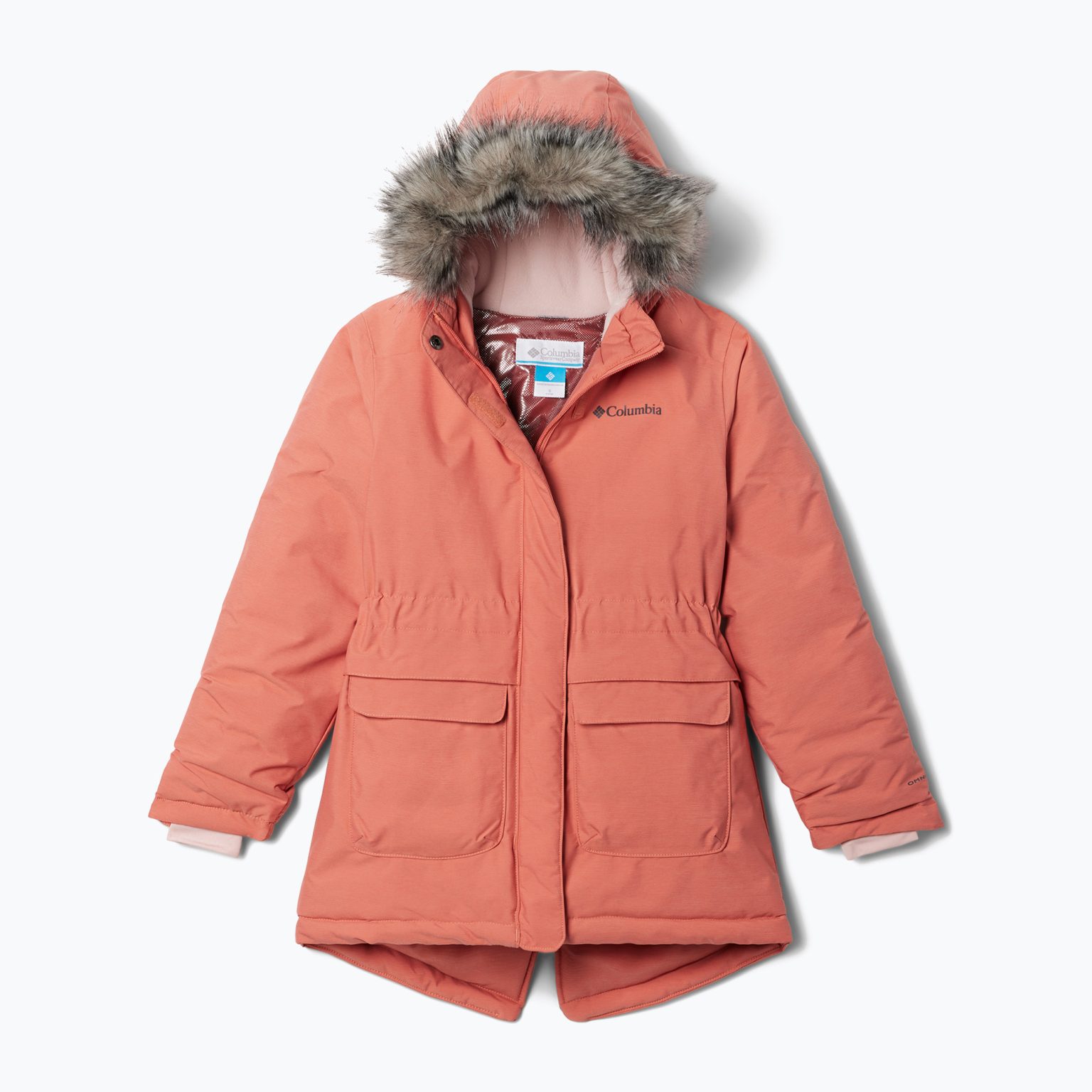 Детско пухено яке Columbia Nordic Strider faded peach heather