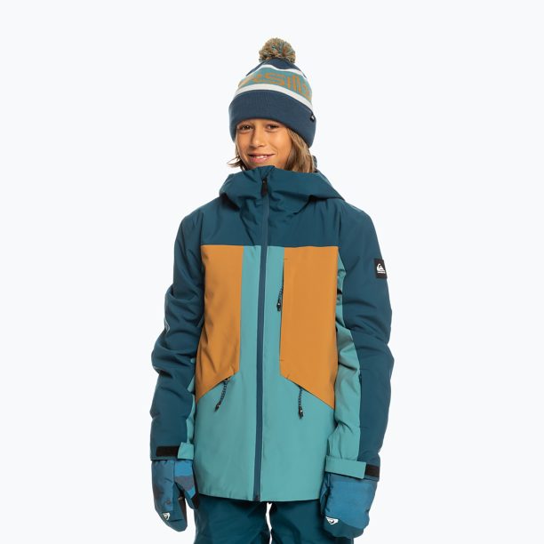 Детско сноуборд яке Quiksilver Ambition Youth majolica blue