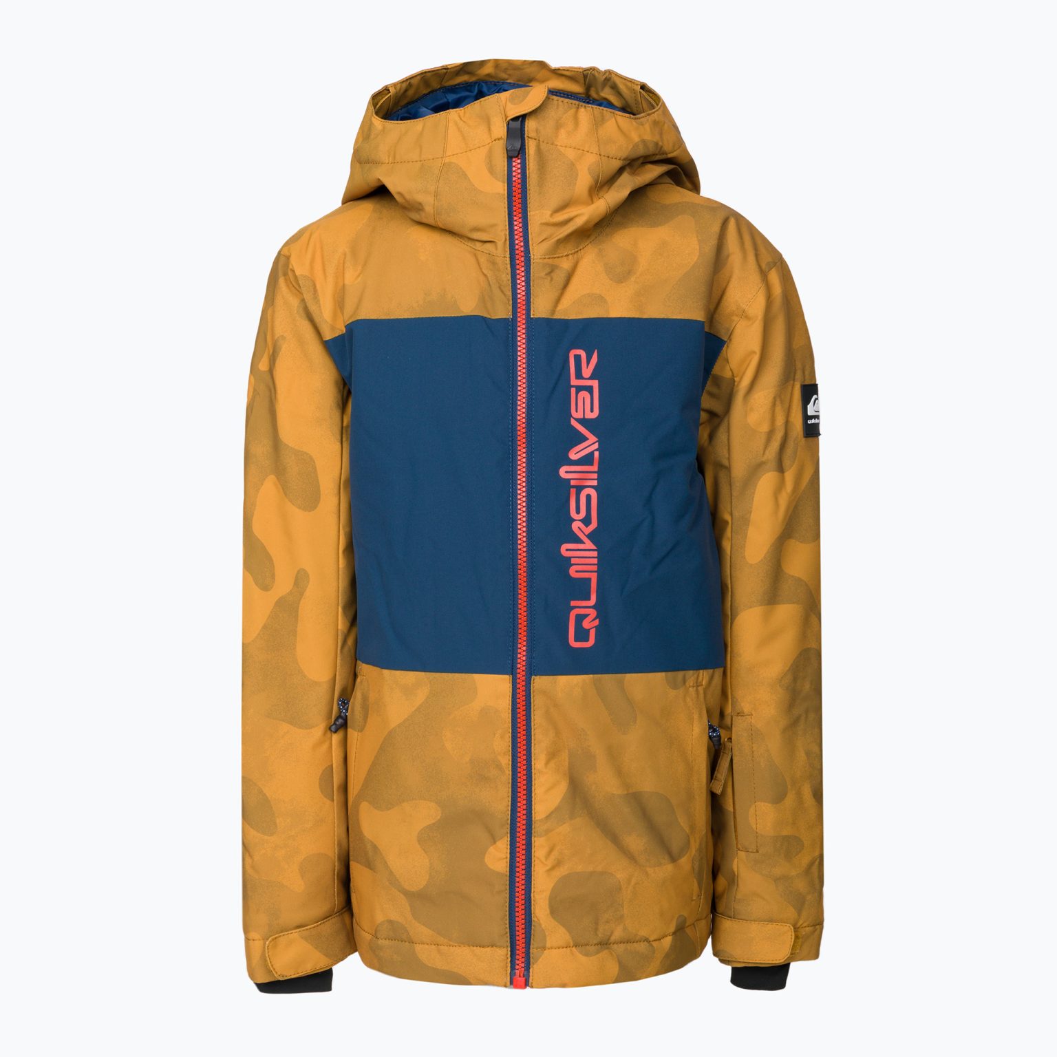 Детско яке за сноуборд Quiksilver Side Hit Orange EQBTJ03158