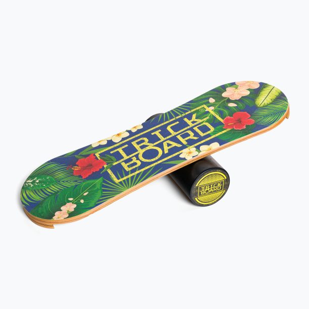 Дъска за баланс Trickboard Classic Tropical с ролка TB-17131