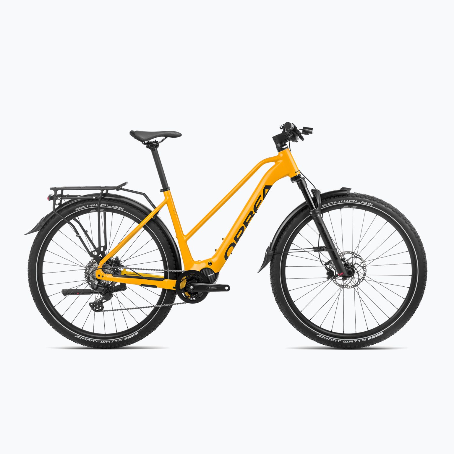 Електрически велосипед Orbea Kemen Mid SUV 30 42V 540W манго/черно