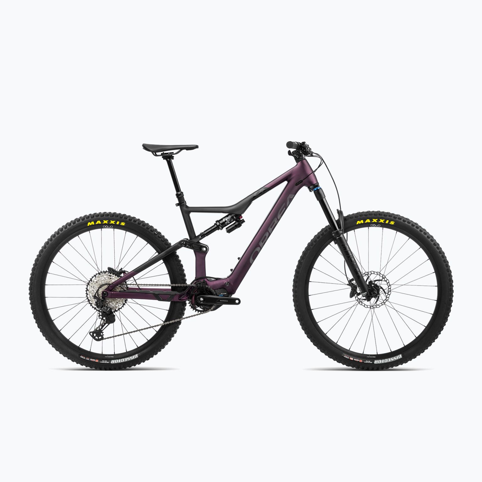 Електрически велосипед Orbea Rise Hydro 42V 540Wh 2023 metallic mulberry/black