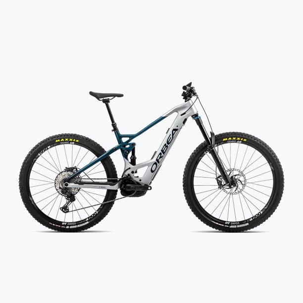 Електрически велосипед Orbea Wild FS M10 625Wh 2023 сребрист/зелен