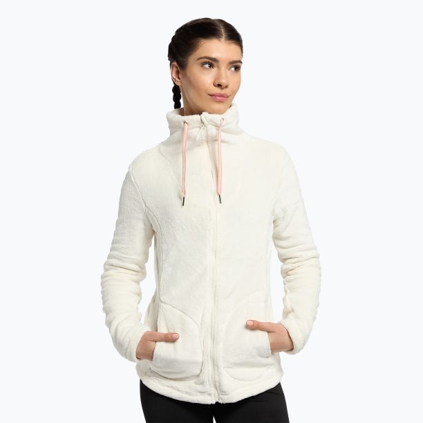 Женски суитшърт за сноуборд ROXY Tundra Fleece 2021 egret