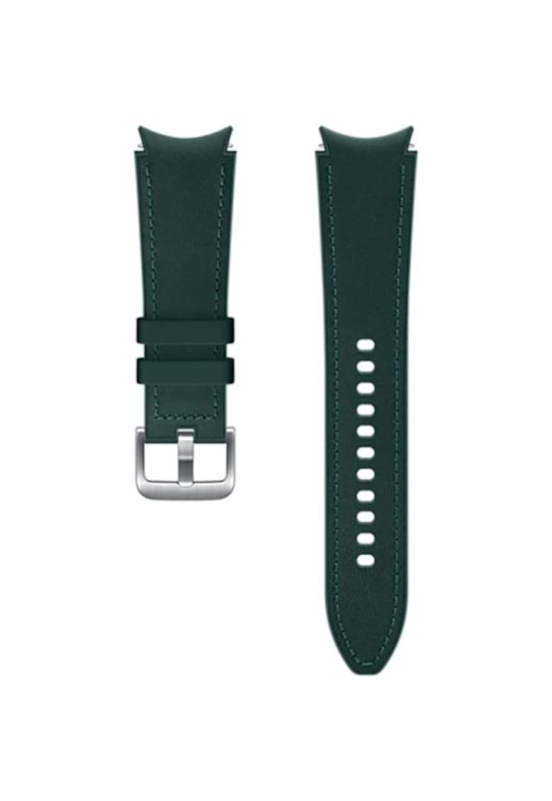 Каишка Smartwatch  Hybrid Leather Band за Galaxy Watch4 Classic - 20 мм S/M - Green Samsung