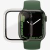 Калъф  за Apple watch 7 - 41 мм - Прозрачен/Черна рамка PanzerGlass