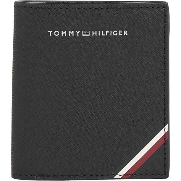 Кожен портфейл Central Mini с тройно прегъване Tommy Hilfiger