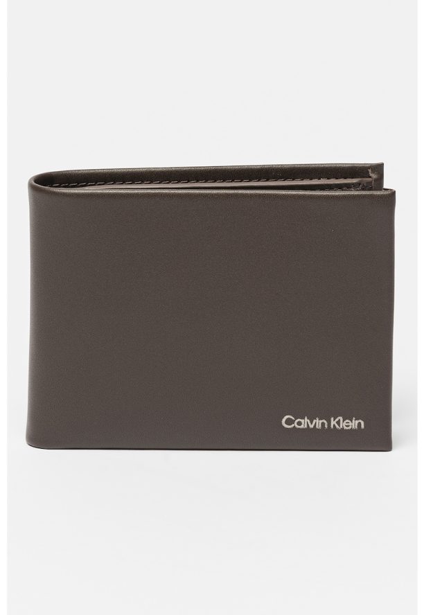 Кожен портфейл с двойно прегъване CALVIN KLEIN