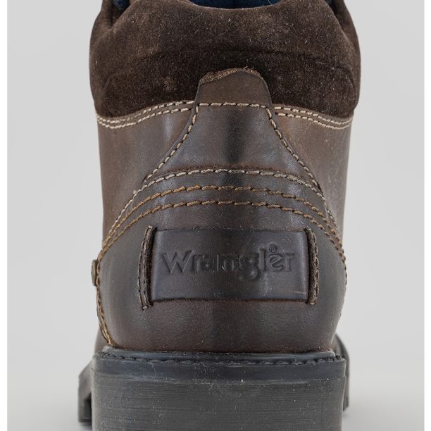 Кожени боти Yuma с велур Wrangler