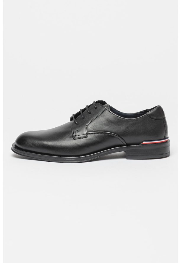 Кожени обувки Derby Tommy Hilfiger