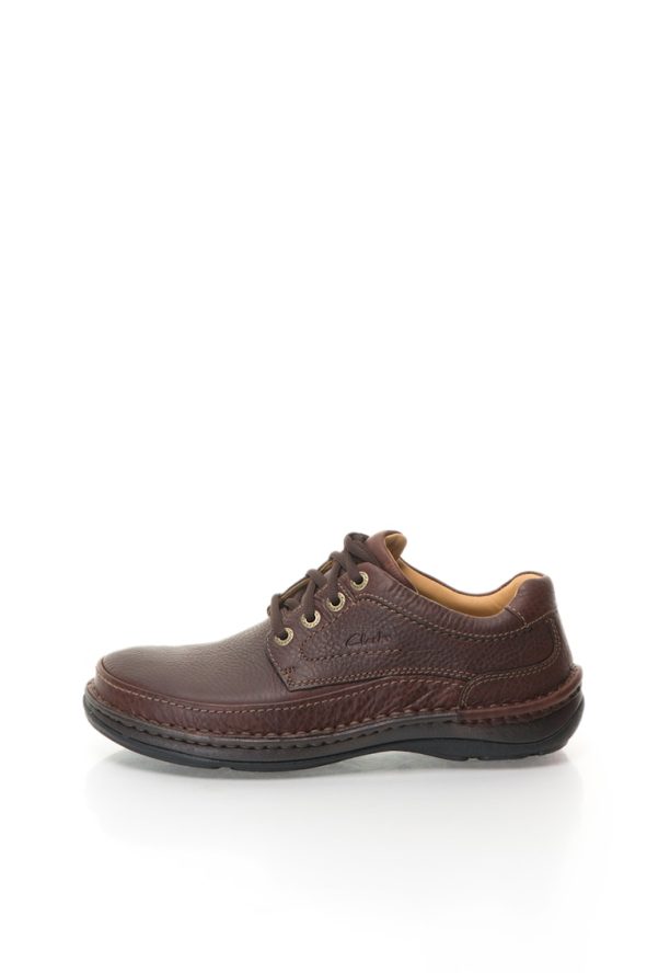 Кожени обувки Nature тип Derby Clarks