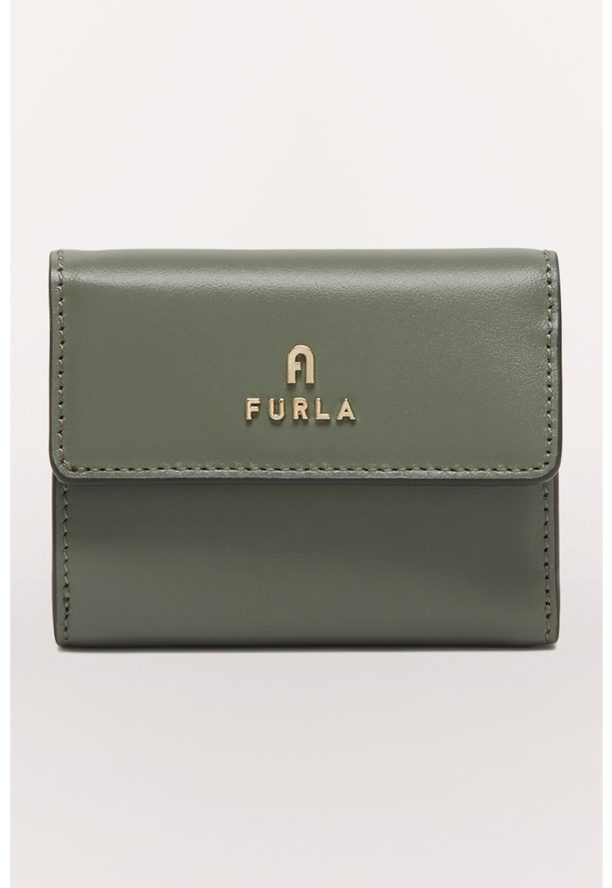 Кожено портмоне Camelia с тройно прегъване Furla