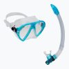 Комплект за гмуркане с шнорхел Cressi Ocean mask + Gamma snorkel clear blue DM1000113