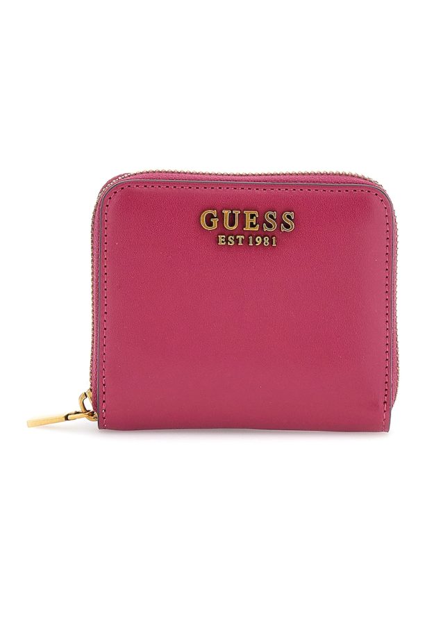 Малък портфейл Laurel от еко кожа с цип Guess