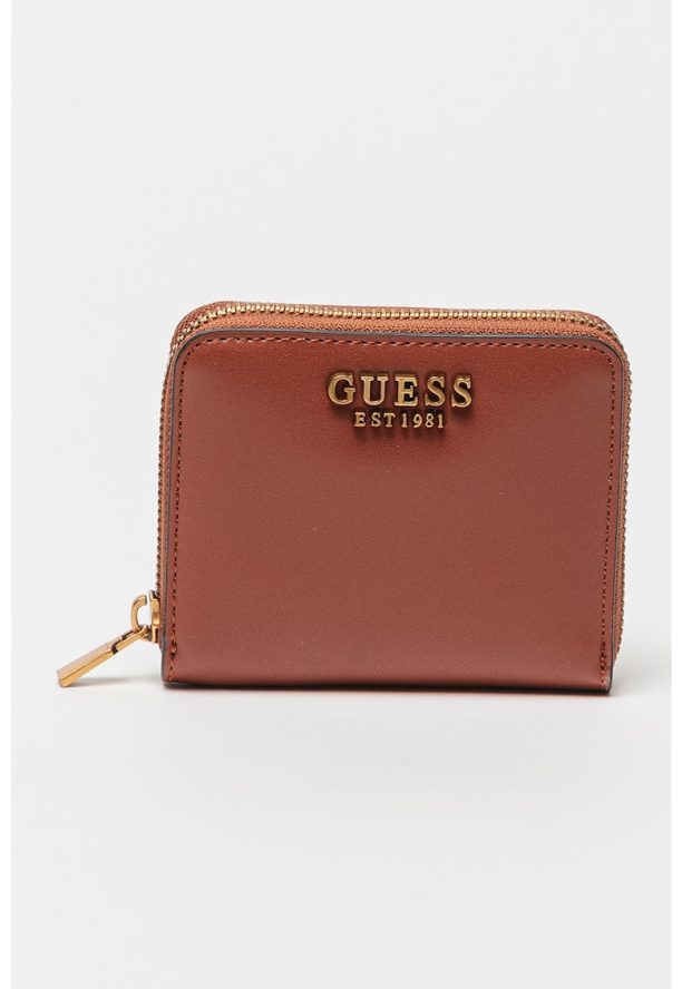 Малък портфейл Laurel от еко кожа с цип Guess