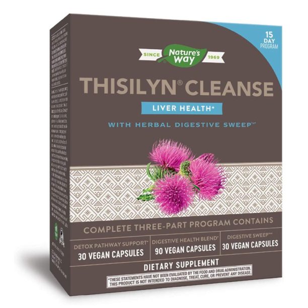 Мощен детокс - Програма за билково храносмилателно пречистване - Thisilyn® Cleanse Natures Way на ниска цена