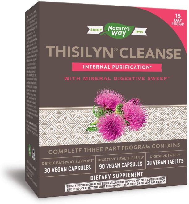 Мощен детокс - Програма за минерално храносмилателно пречистване - Thisilyn® Cleanse Natures Way на ниска цена