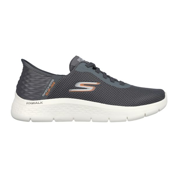 Мрежести спортни обувки Go Walt Fles с лого - без закопчаване Skechers