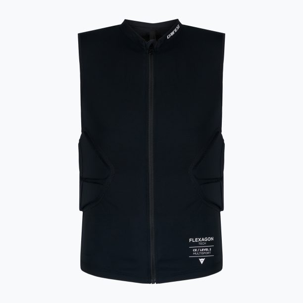 Мъжка защитна жилетка Dainese Flexagon Waistcoat stretch limo/stretch limo