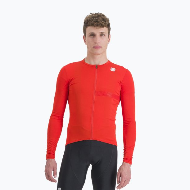 Мъжка колоездачна фланелка Sportful Matchy red 1122008.140