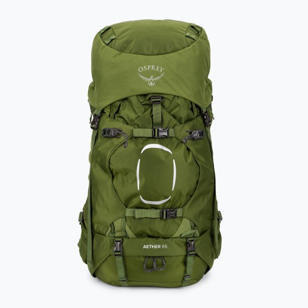 Мъжка раница за трекинг Osprey Aether 65 l garlic mustard green