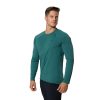 Мъжка риза за трекинг Black Diamond Alpenglow Crew green AP7520923028SML1