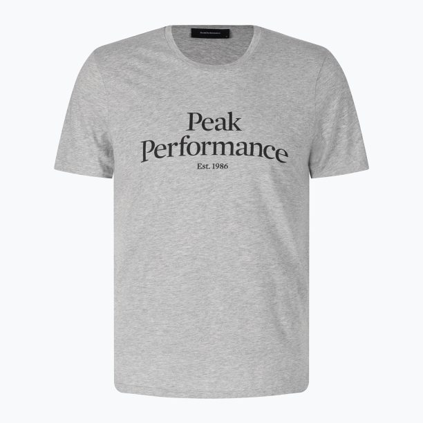 Мъжка риза за трекинг Peak Performance Original Tee сива G77692090