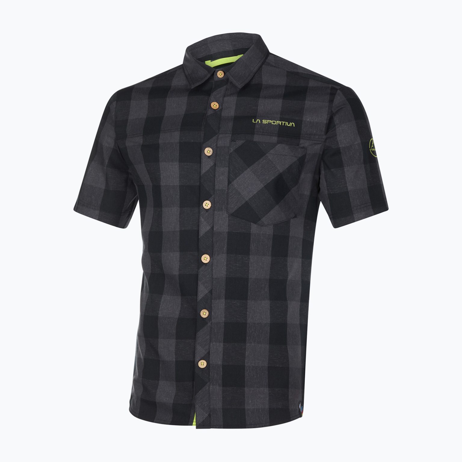 Мъжка тениска La Sportiva Nomad trekking shirt сива F10900729