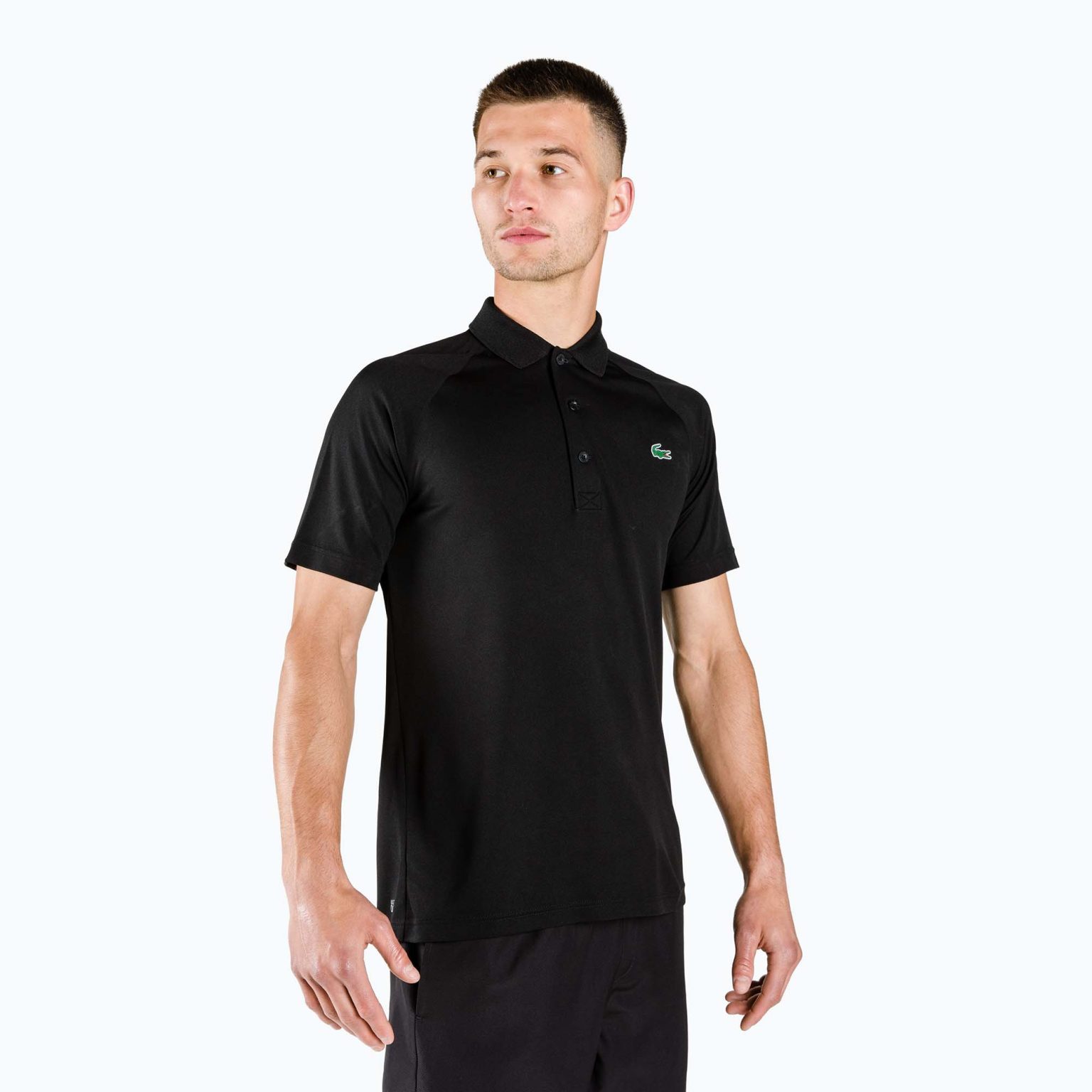 Мъжка тениска Lacoste черна DH3201