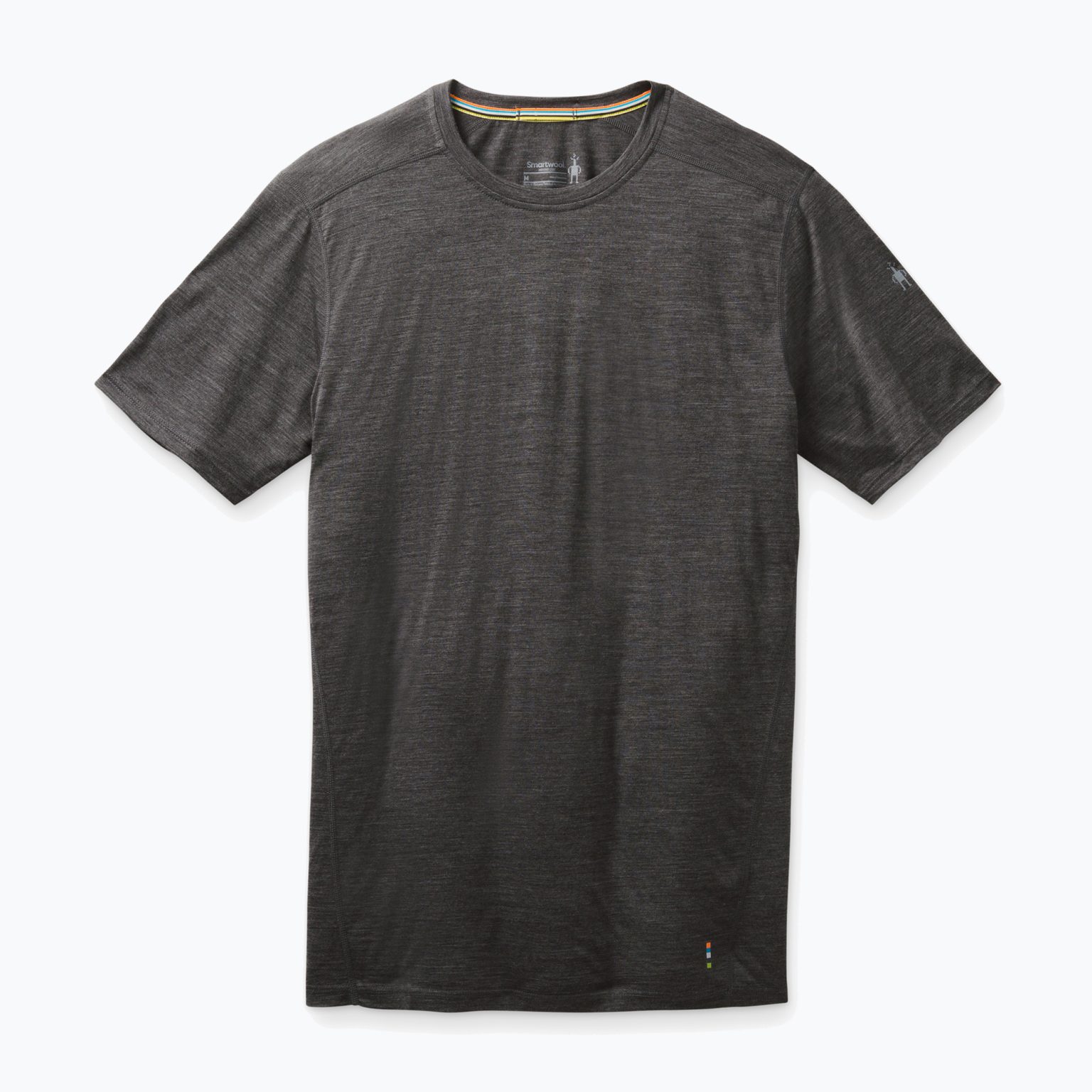 Мъжка тениска Smartwool Merino Tee dark grey 00744 trekking t-shirt