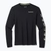 Мъжка тениска Smartwool Patches Graphic Tee trekking t-shirt black 16681