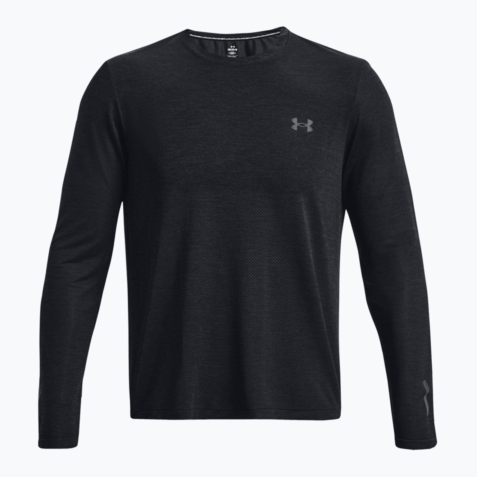 Мъжка тениска за бягане Under Armour Seamless Stride black 1375693