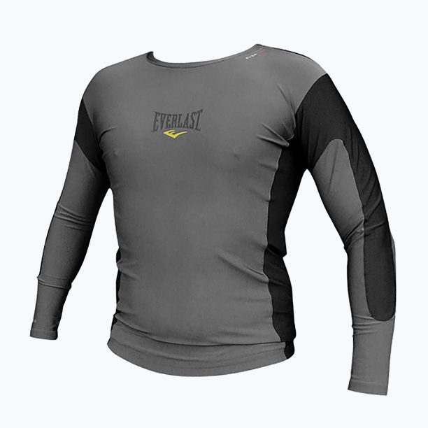 Мъжка тениска за компресия EVERLAST Rashguard Longsleeve сива 4430