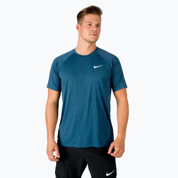 Мъжка тренировъчна тениска Nike Heather blue NESSB658-444