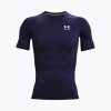 Мъжка тренировъчна тениска Under Armour Ua Hg Armour Comp SS морско синьо 1361518-410