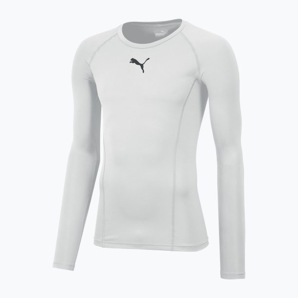 Мъжка футболна фланелка PUMA Liga Baselayer бяла 655920 04