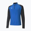 Мъжка футболна фланелка PUMA Teamliga 1/4 Zip Top blue 657236 02