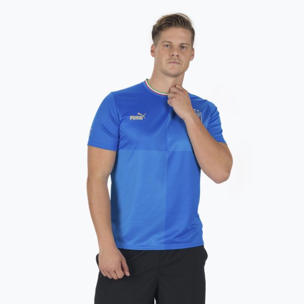 Мъжка футболна фланелка Puma Figc Home Jersey Replica blue 765643