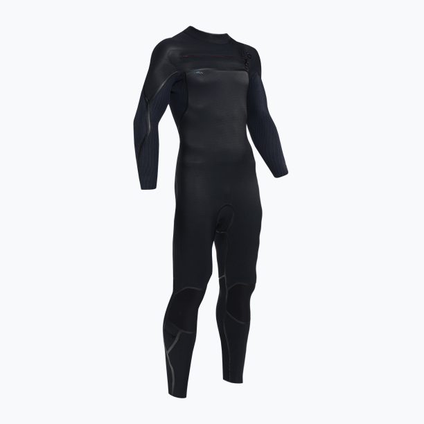 Мъжки O'Neill Hyperfreak Fire 5/4+ Chest Zip Full A00 Swim Foam Black 5550