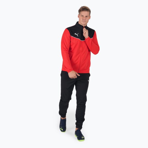 Мъжки анцуг Puma Individualrise Black/red 65753401